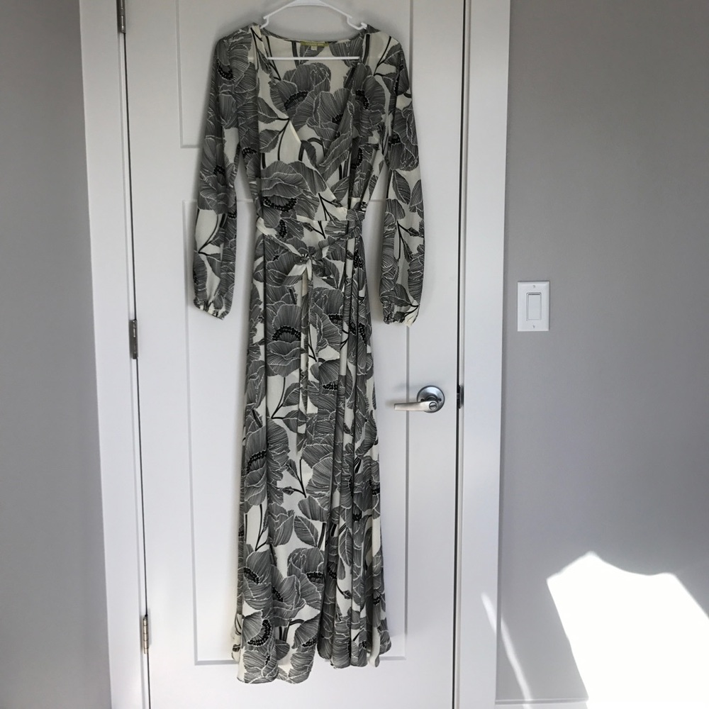 Gianni Bini Boho Wrap Maxi Dress